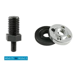 Grinding Adapter Rod M5 To M10 For Mini Angle Grinder With Pressure Plate For 3inch Electric Drill Conversion Rod