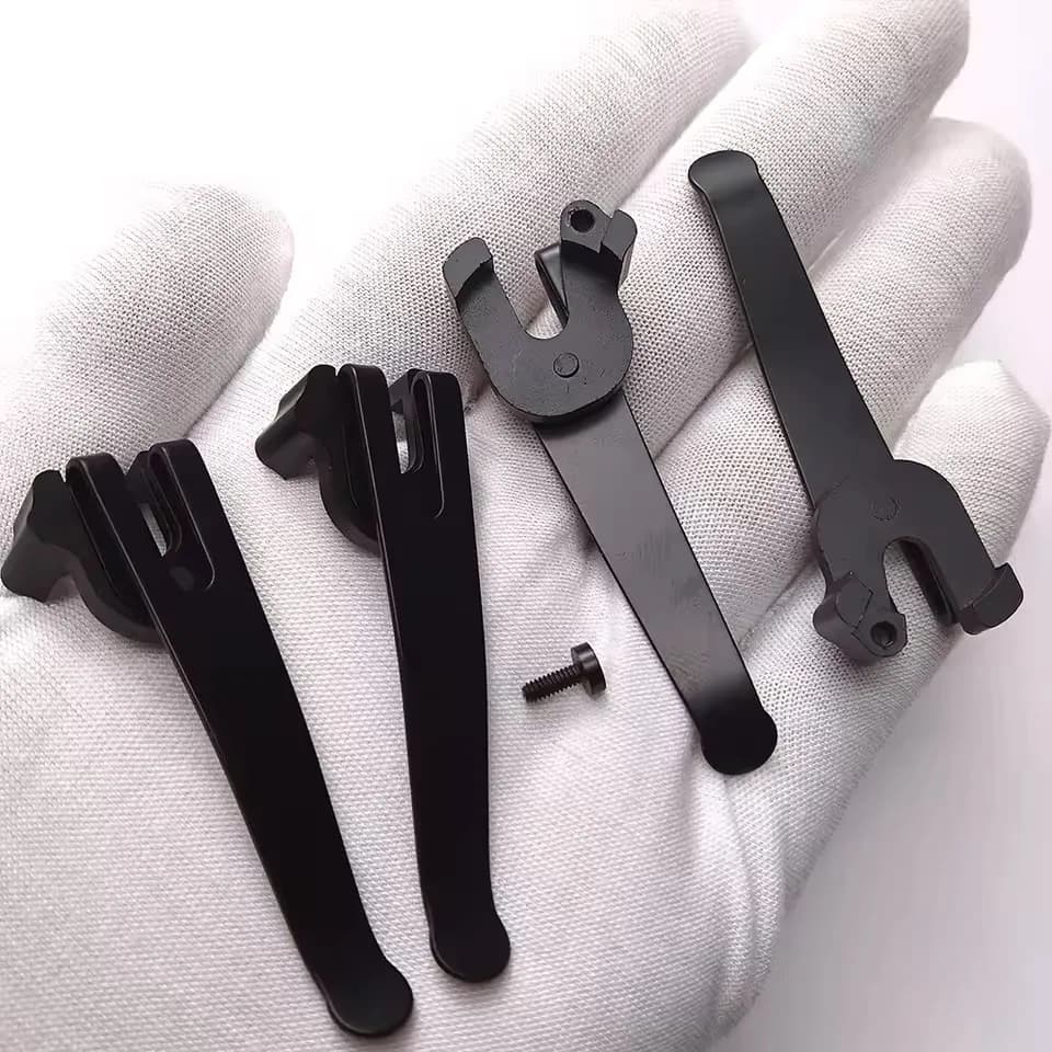1piece Stainless Steel Deep Carry Pocket Back Clip for 91mm Vt Swiss Army Knife Back Clip Accessories