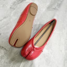 Size 35-43 Split Toe Women Ballet Flats Tabi Shoes Casual Slip-on Loafers Ladies Pleated Leather Espadrilles Zapatillas Mujer