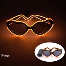 New Party Glasses Luminous Colorful LED Glasses Lighting Up Nightclub DJ Bar Music Dance Party Young Man Children Birthday Gift