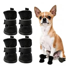 Best Selling Warm Winter Pet Shoes for Small Dogs Non-slip Dog Cat Snow Boots Chihuahua Shih Tzu Shoes Mascotas Zapatos Perro