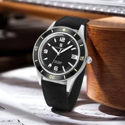CORGEUT 50-Fathoms Dive Watch WD50F NH35 Automatic Movement 40mm Watch For Man Luminous 200m Waterproof Sapphire Vintage