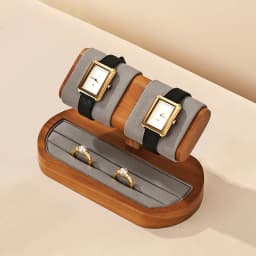 WoodTen Solid Wood Jewelry Watch Display Stand New T-shaped Watch Stand Bracelet Jewelry Display Prop Home Watch Storage Rack