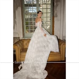 Customized Attractive Lace A Line Bride Wedding Dresses Off The Shoulder Long Sleeves Women Bridal Gowns Vestidos De Novia