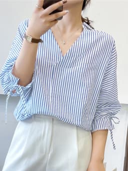 ZANZEA Office Striped Loose Blouse 2023 Turn-down Collar Top Oversized Women Long Sleeve Shirt Vintage Button-up Blusa Femininas