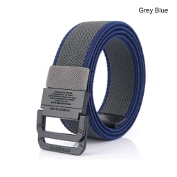 Canvas Belt For Men Simple Alloy Button Nylon Mens Tactical Belt Outdoor Hunting Multifunctional Casual Military Belt 3.8cm Wide
