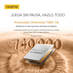 realme 15 5G Smartphone 6500mAh 45W Processor 6.77"144Hz AMOLED Display NFC Dimensity 7300+