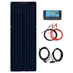 XINPUGUANG 12V 50W Flexible Solar Panel 19.8V 100W Photovoltaic Solar Panels Battery Charger for Car Boat Home Camper Balcony