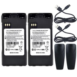 NNTN7335B Upgraded Li-ion Battery 3350mAh Support Type-C Charging For Motorolo XTS1000 XTS1500 XTS2000 XTS2500 Walkie Talkie