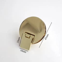 1Pc Gold Metal Clasp Turn Lock Twist Locks Bag Decoration Buckles Handbag Purse Closure Clasps DIY Hardware Replace Accessories