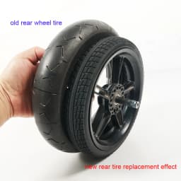 Stroller Tire for Buggy Concord Neo Front Wheel (Rear Wheel Tire IS NOT Available) PU Tubeless Tyre Cover Replace Accessories