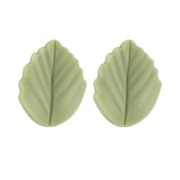 Sunrony 10pcs Mini Leaf Flower Silicone Beads For Jewelry Making Food Grade DIY Pacifier Chain Necklace Accessories