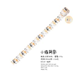 2m/roll Cute Cartoon Cat Tape DIY Scrapbook Background Decoration Album Envelope Diary Marking Stationery stickers