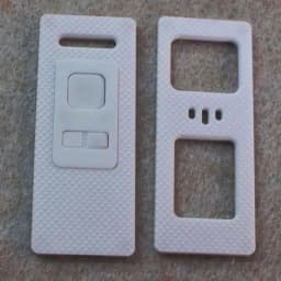 DIY Door Hinge Mounting Plate With Holes For Home Kitchen Cupboard for for BB Stubby aio RAGA SSPP switch panels Doors Furniture