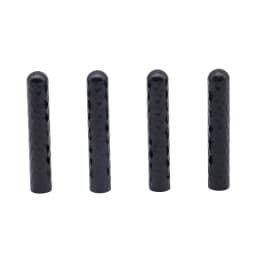 4pcs/1Set New 4x22mm Crescent Close Mouth Type Shoelaces Metal Aglets Tips DIY Seamless Clothing Laces End Head Shoe Decorations