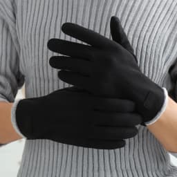 Suede Man Winter Keep Warm Touch Screen Gloves Fashion Add Cashmere Outdoor Windproof Mens Gloves Leisure Cycling Gloves