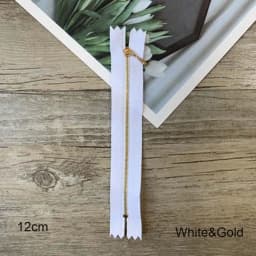 Doll Clothing Zipper Mini Zipper DIY Handmade Sewing Scrapbooking Garment Applique DIY Doll Clothes Accessory Length 10cm/12cm