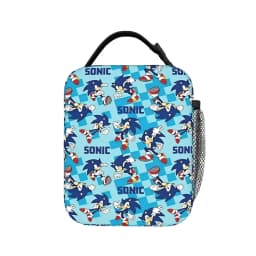 Sonices Cartoon Game Lunch Bag Convenient Lunch Box Adult Travel Print Cooler Bag Cute Oxford Thermal Lunch Bags