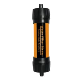 Reusable Straw Water Filter for Outdoor Camping Emergency Portable Water Filter with Medical-Grade Hollow Fiber Tech