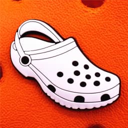 Original PVC Cute Ladybug Shoe Ornament White Sandals Charms Decorations Mask Shape Shoes Buckle Accessories Brooch