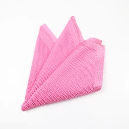 2025 Winter Design Mens Knitted Pocket Square Khaki White Solid Color Handkerchief Wedding Groom Suit Accessories Daily Hanky