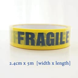 1/Roll 24mm*25m Warning Tape Danger Caution Fragile Barrier Remind DIY Sticker Work Safety Adhesive Tapes For Mall Store School