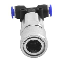 1PC Three-way Straight Through Joint Pneumatic Tank Connector Pneumatic Fitting For Trucks And Trailers Pneumatic Fitting Tools
