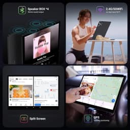 Google Play Support 14 Inch Tablet Pc Android 14 Tablet 16+512GB Phone Call BT 5G WiFi Pad Hebrew/Russian Global Language