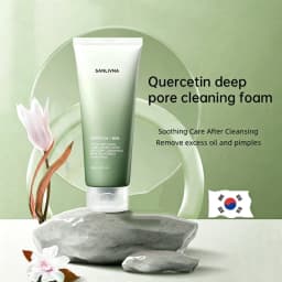 Korean Heartleaf Face Wash Cleaner Foam Deep Cleaning Pore Control Makeup Cleansing Oil Original Skincare Face Cleaning Sets