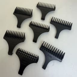 Kemei Hair Trimmer Limit Comb Universal Black Guards Hairdresser Hair Cutting Guide for KM-2293 KM-2299 1 2 3 4 5 6 9mm Comb
