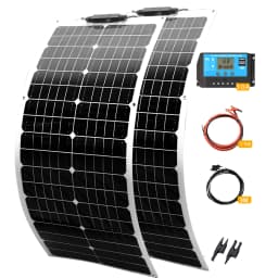 XINPUGUANG 12V 50W Flexible Solar Panel 19.8V 100W Photovoltaic Solar Panels Battery Charger for Car Boat Home Camper Balcony