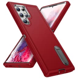 Case For Samsung Galaxy S26 Ultra S25 Edge S24 A17 A56 Heavy Anti-Scratch Rugged Protective Kickstand Full Body Shockproof Cover