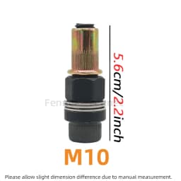 1pcs Hand Rivet Nut Gun Head Nuts Adapter Tool Riveter Tool Accessory For Nuts M3 M4 M5 M6 M8 M10 M12