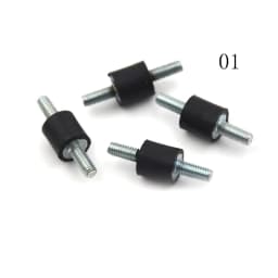 4pcs/lot Anti Vibration Silentblock Boat Car Bobbin Rubber Mounts Male Tools M4 M5 M6 M8 Rubber Mounts Shock Damper