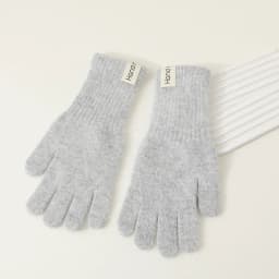 27CM Women Autumn Winter Keep Warm Long Knitted Yarn Gloves Elasticity Solid Simple Style Multicolor Imitation Rabbit Hair Cute