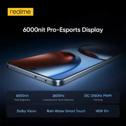 realme GT 7 5G Smartphone Dimensity 9400e Chipset 6.78" 120Hz 1.5K AMOLED Display 7000mAh Battery 120W Charge 50MP Sony Camera