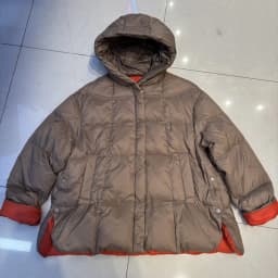 Schinteon Women Down Jacket Casual Loose Over Size Warm Autumn Winter Outwear White Duck Down with Hood Fashion Maternity Coat