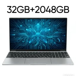 LENO 15.6' Laptop Windows 11 32GB 2TB Intel Core I9 9880H 1920*1080 HD Gaming Computer PC Gamer Office Ultra Slim Notebook