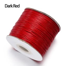 10m/lot Korean Waxed Cotton Cord Waxed Thread Cord String Strap Necklace Rope Bead For DIY Bracelet For Jewelry Making Findings