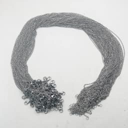 100pc 2MM jewelry stainless steel cords chain good Necklace lanyard pendant clasp lobster clasp 45cm 50cm fashion Wholesale