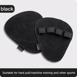 2 PC Powerlifting Gym Gloves Breathable Horizontal Bar Booster Gloves Weightlifting Leather Palm Guard Fitness Gloves Men Women