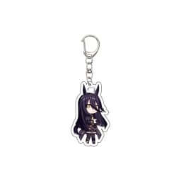 55MM Anime Pretty Derby Keychain Oguri Cap Special Week Silence Suzuka Tokai Teio Key Chain Acrylic Model Plate Christmas Gifts