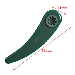 100Pcs Plastic Grass Trimmer Blades Replacement Blade For Bosch ART 26-18Li ART 23-18 Li Lawn Mower Gardening Accessories