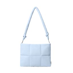 Puffy Quilted Laptop Shoulder Bag 13-14 15-16 Inch for MacBook Air Pro Padded Computer Sleeve Lightweight Carrying Case