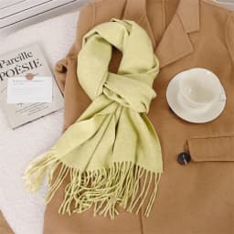 70Color Solid Winter Women Scarf Warm Thicken Cashmere Shawl Outdoor Tassels Pashmina Lady Wrap Windproof Scarves Fashion Luxury