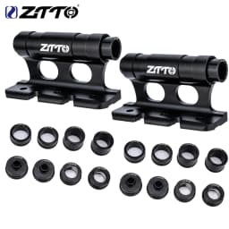 ZTTO Bicycle Fork Mount Car Roof Rack Support Quick Release Thru Axle Carrier MTB Road Bike Front Fork Block Stand Holder Racks