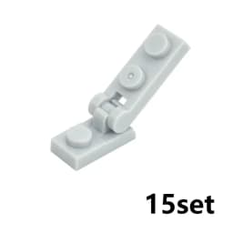 Compatible 63868 92280 60478 18649 MOC Part Assemble Plate Special 1x2 with Handles Thin Brick Clip DIY Building Block Kid Toy