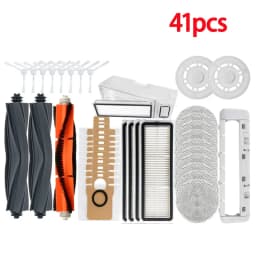 For Dreame L10s Ultra / L10S Pro Robot Vacuum Cleaner Accessories Vacuum Bags Mop Filter For Vacuum Cleaner Cleaning Brush