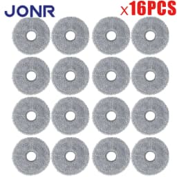 Spare Parts For JONR P20 PRO/T5 Pro Robot Vacuum Cleaner, Main Side Brush Hepa Filter Mop Cloth Mop Pad Dust Bag Replacement