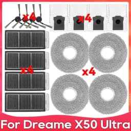 Fit For ( Dreame X50 Ultra, X50S Pro Ultra, L50 Pro Ultra, L40S Pro Ultra, Matrix 10 Ultra / Mova V50 Ultra ) Parts Accessories